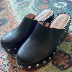 J.Crew studded wedge clog -Size 9-New